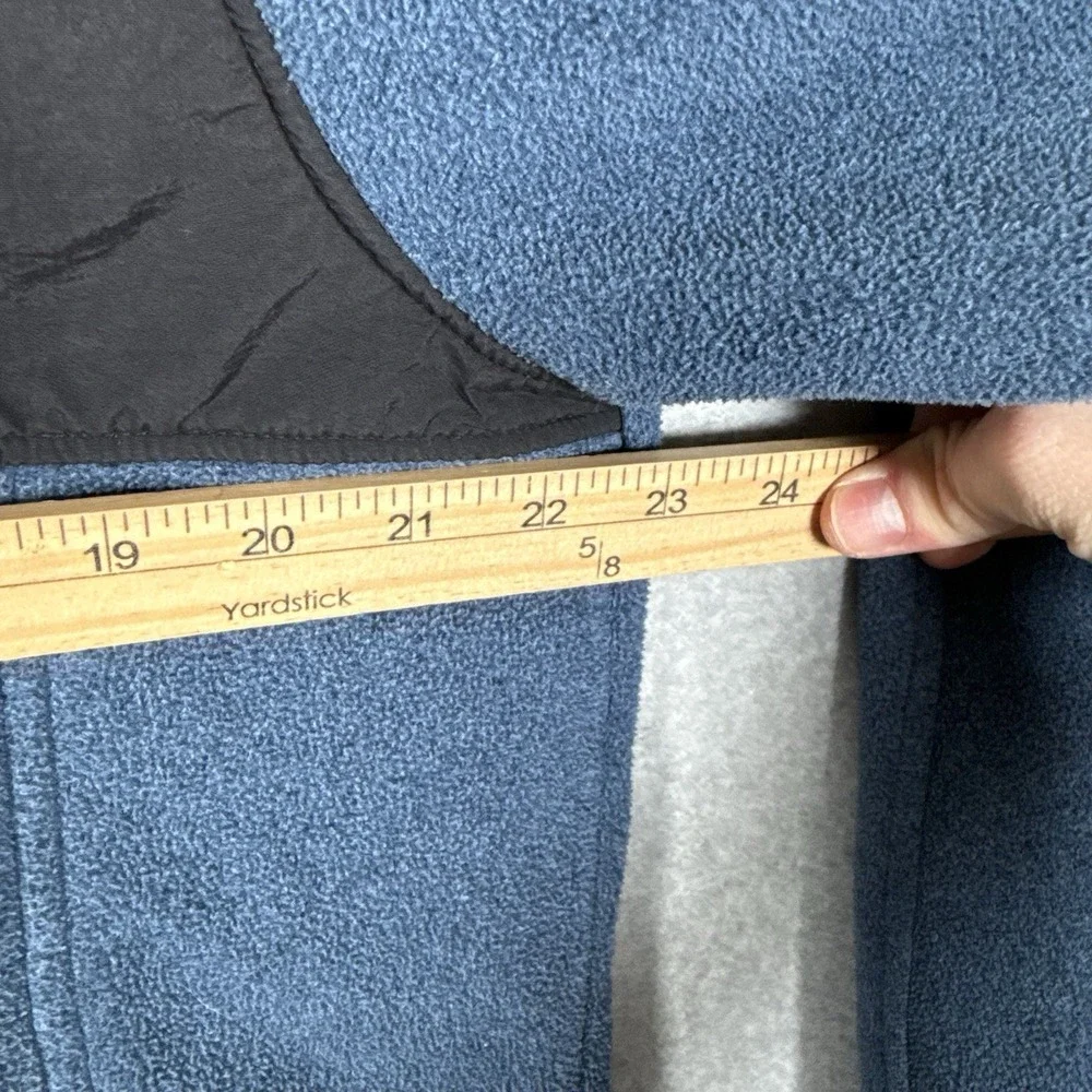 The North Face Men XL Tundra 300 Full Zip Jacket Blue and Black